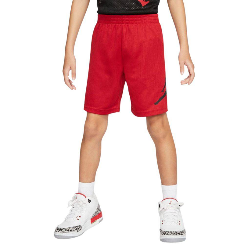 Nike jordan little kids jumpman wrap mesh short-null