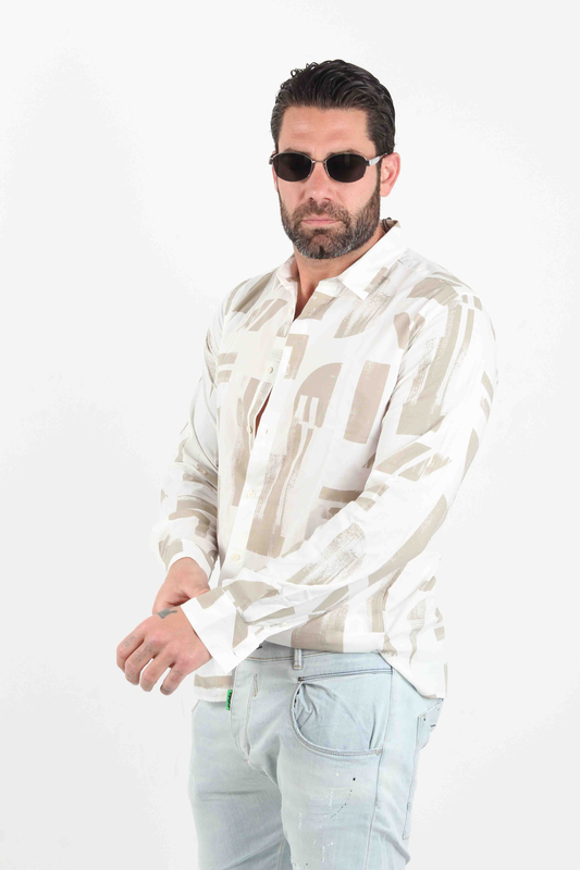 Shirt regular straight fit-null