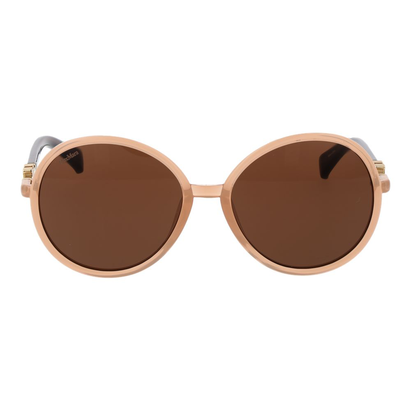 Beige plastic sunglasses-null