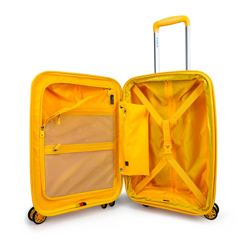 Product image: Bg berlin - zip² cabin size/carry-on (4 wheel), double security zipper, 55cm/20in luggage 10kg suitcase-null