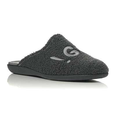 Παντοφλα ανδρικη γκρι 4013-09, Grey, medium