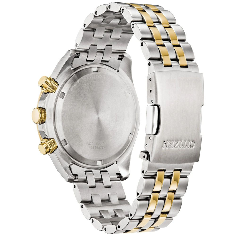 Gray stainless steel bracelet watch-null