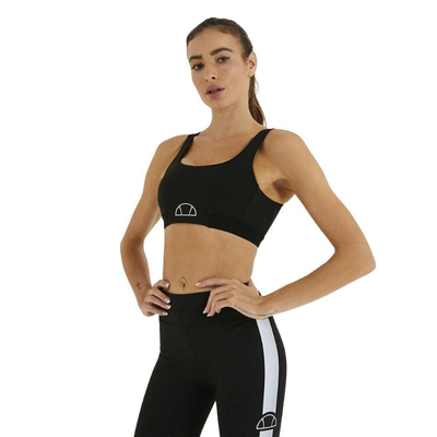 Joey bra top, Black, medium