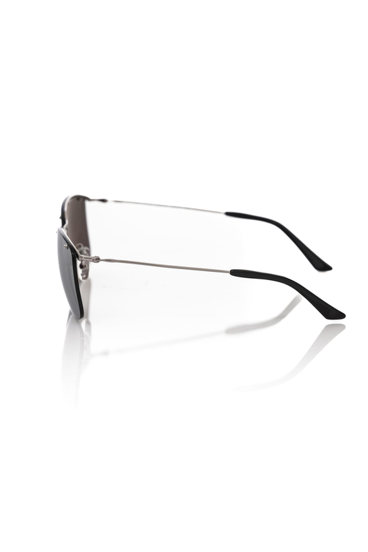 Silver metallic fibre men sunglass-null
