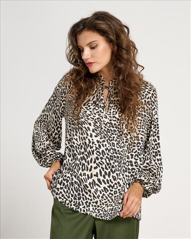 Blouse animal print-null
