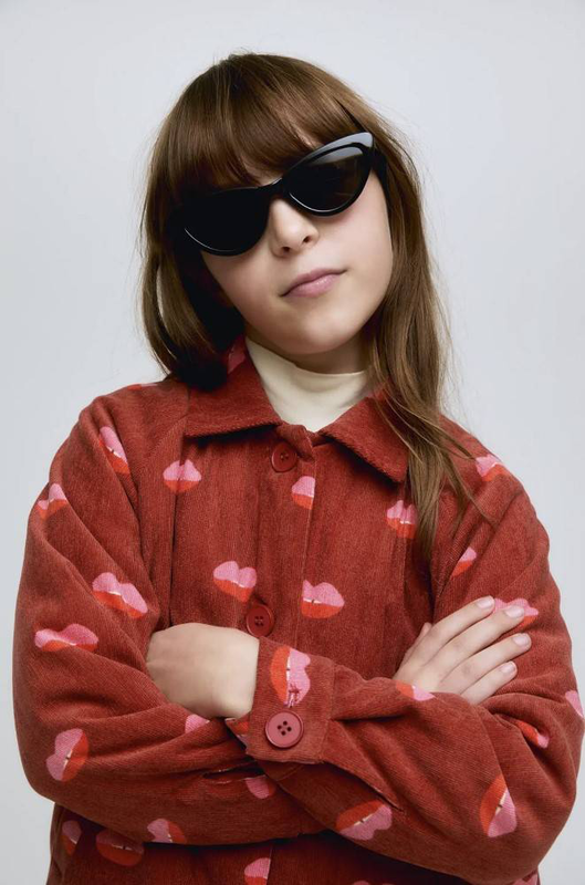 Lips corduroy jacket-null