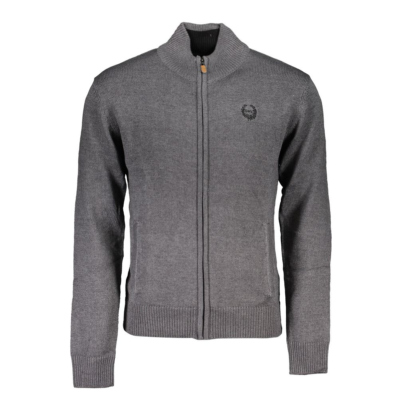 Grigio cotton men cardigan-null