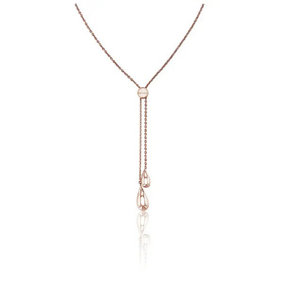 Calvin Klein polished cg y necklace sculptured drops, , medium
