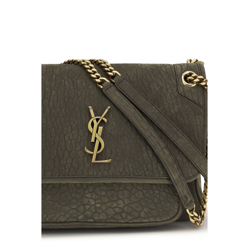 Gray lamb ovis aries aries shoulder bag-null