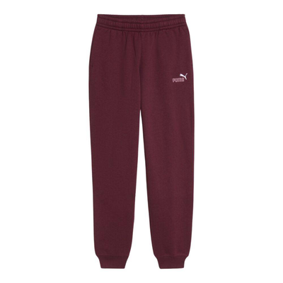 Essentials 2 color small no. 1 logo sweatpants fleece g, Mystery Ruby, medium