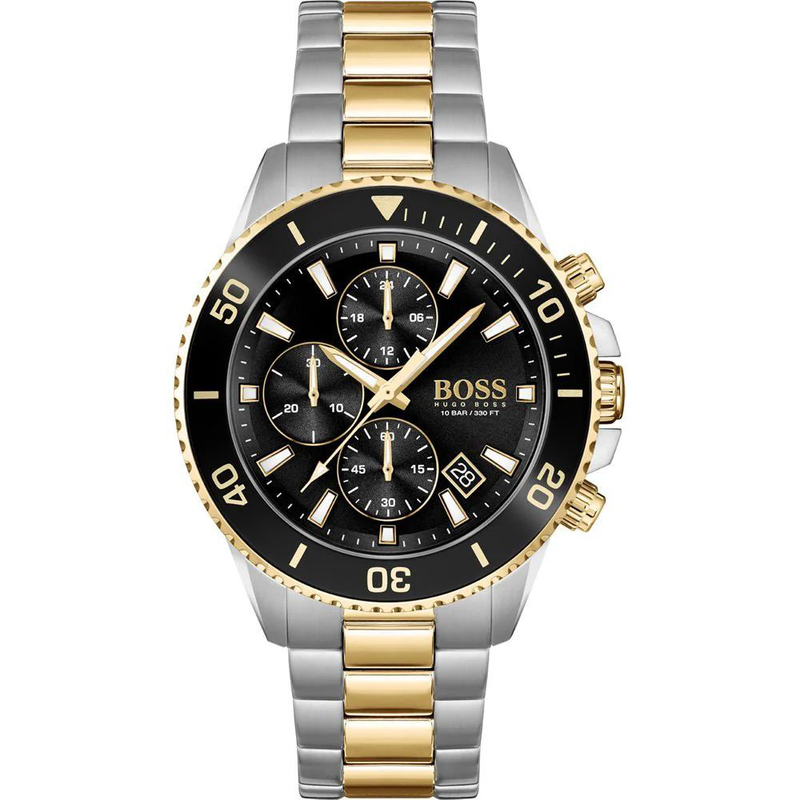Gray stainless steel sport watch-null