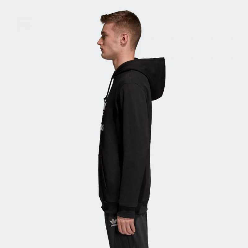 Adidas originals trefoil hoodie mens-null