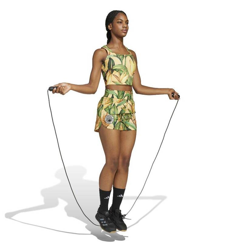 Adidas women farm shorts image number null