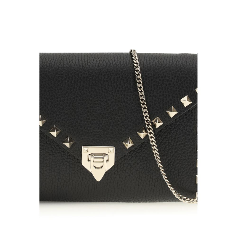 Black calf leather bos taurus wallet-null