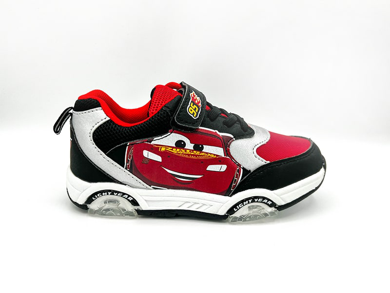 Product image: Disney mcqueen light up athletic sneakers for boys with adjustable strap d5010199s-null