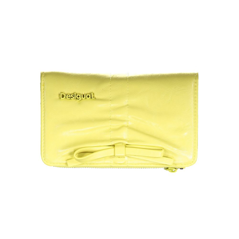Giallo polyurethane women wallet-null