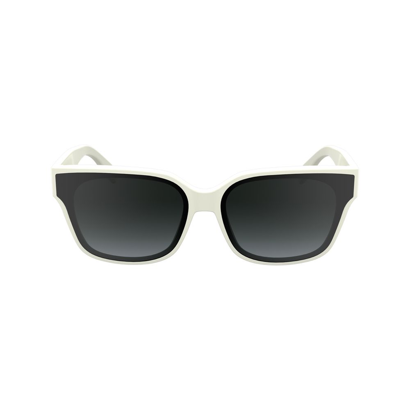 White acetate sunglasses-null