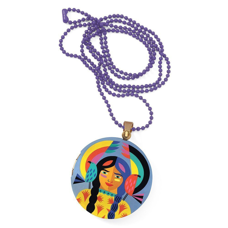 Totem locket necklace, , medium image number null