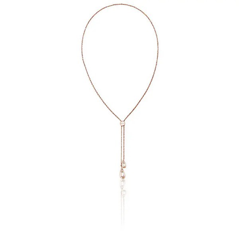 Product image: Calvin Klein polished cg y necklace sculptured drops-null
