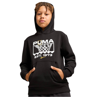 Basketball winning shot hoodie fleece b, Black, medium