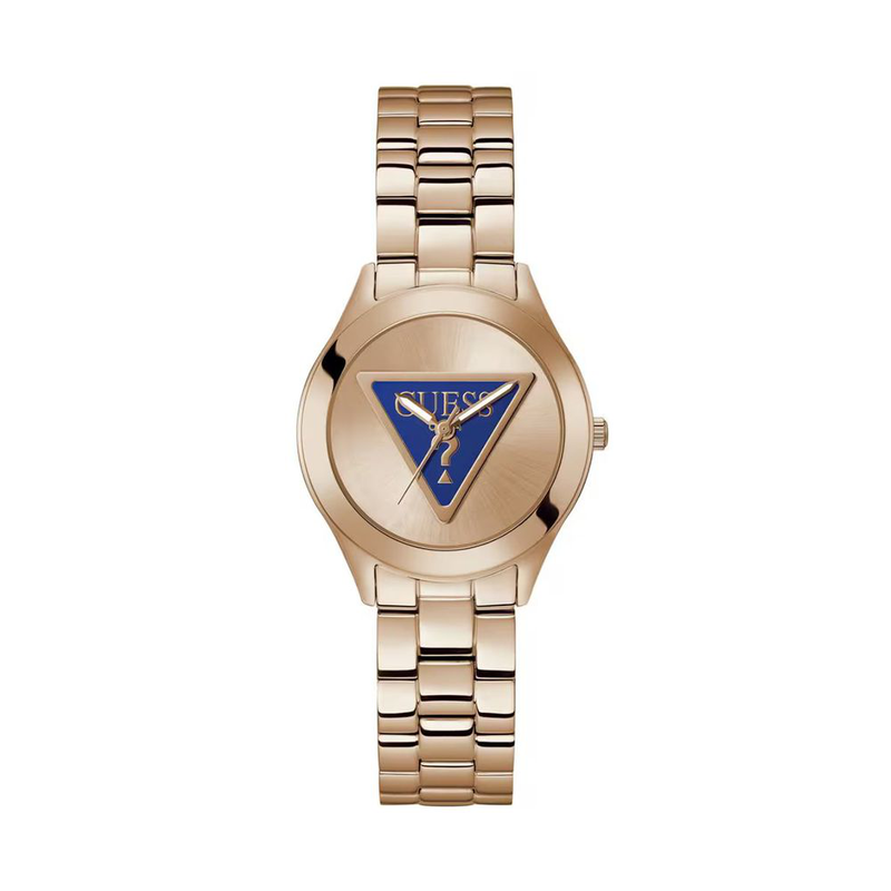 Multicolor stainless steel dress watch-null