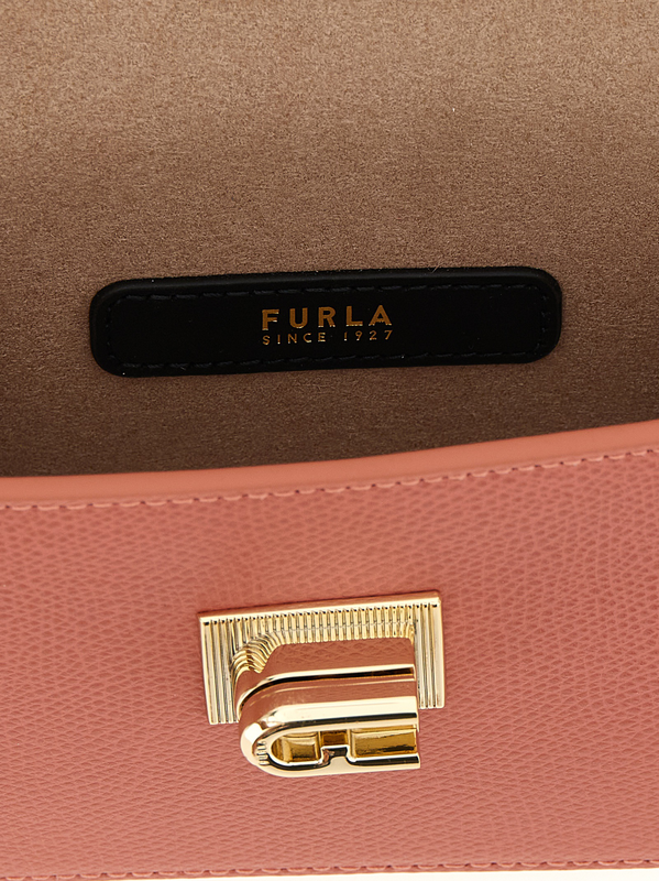 Multicolor calfskin crossbody bag-null