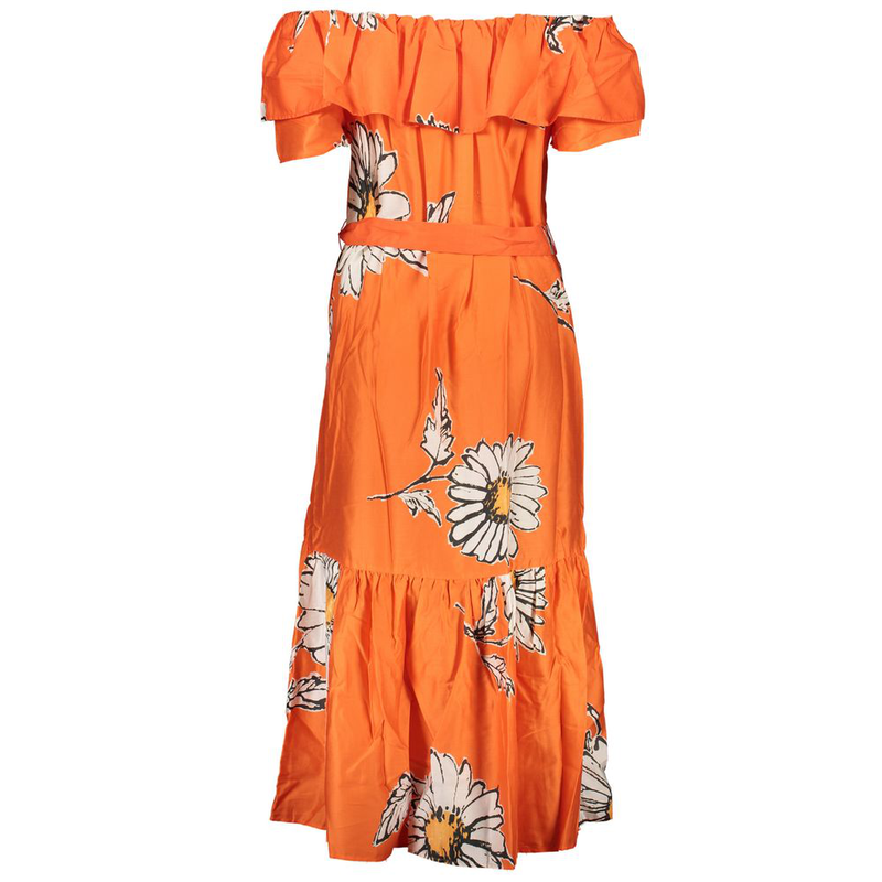 Arancione cotton woman dress-null