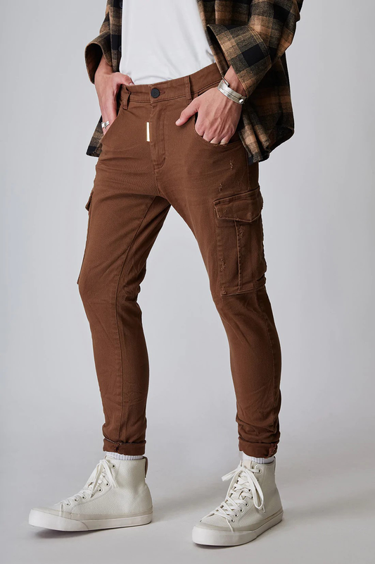 Stefan urban style pants with legband-null