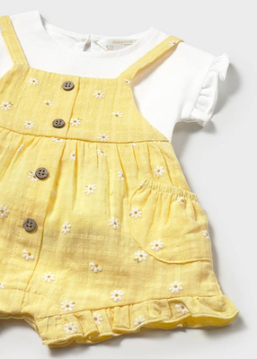 Σετ σαλοπετα μπλουζα, Yellow, medium