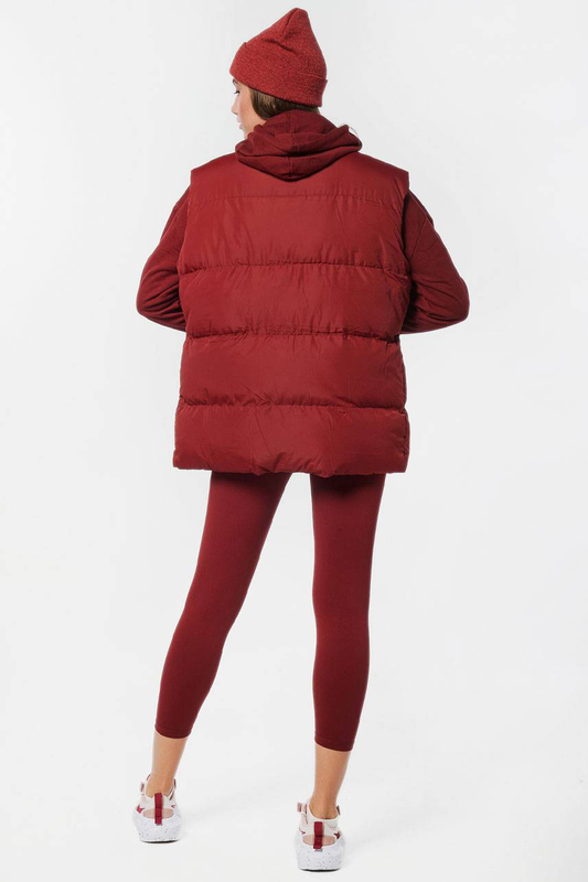 Women's oversized gilet-null