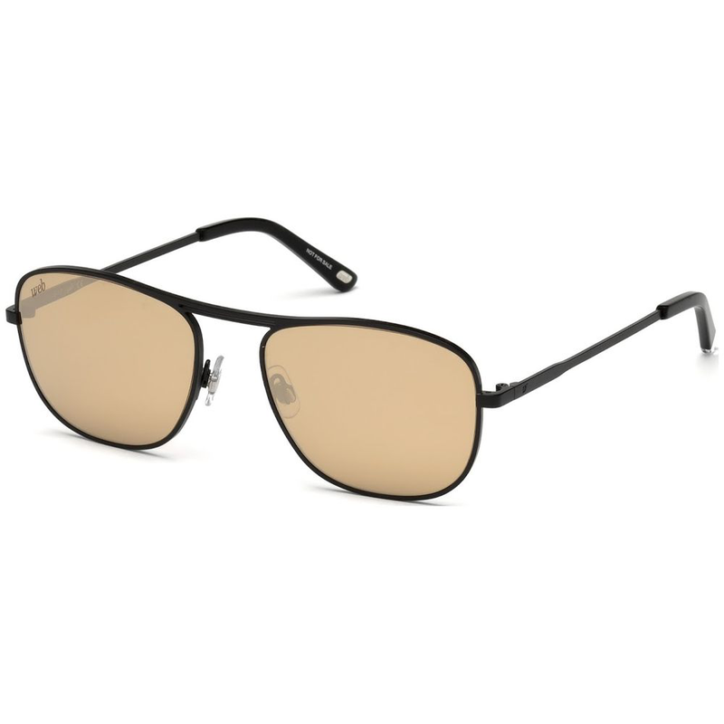 Black metal sunglasses-null