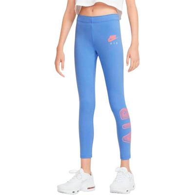 Girls sportswear favorites leggings, Blue / Pink, medium