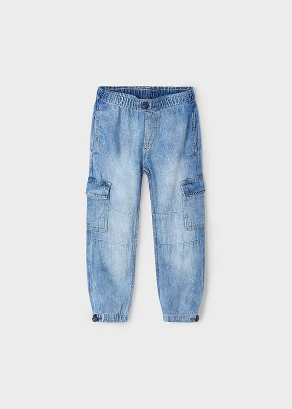 Product image: Παντελονι denim cargo parachu-null