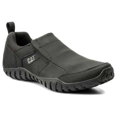 Caterpillar opine leather shoes, Black, medium