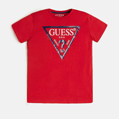 T-shirt core organic cotton, Red, medium