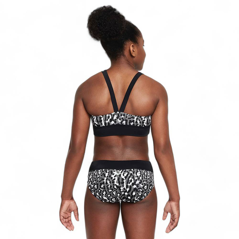 Product image: Young girl assymmetrical top & bikini set-null