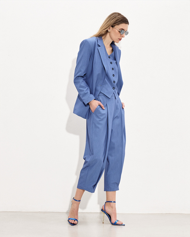 Blazer jacket long image number null