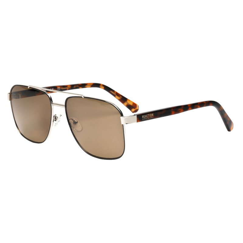 Brown resin sunglasses-null