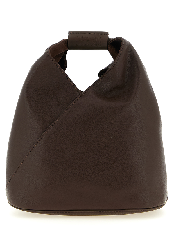 Brown polyethylene crossbody bag-null