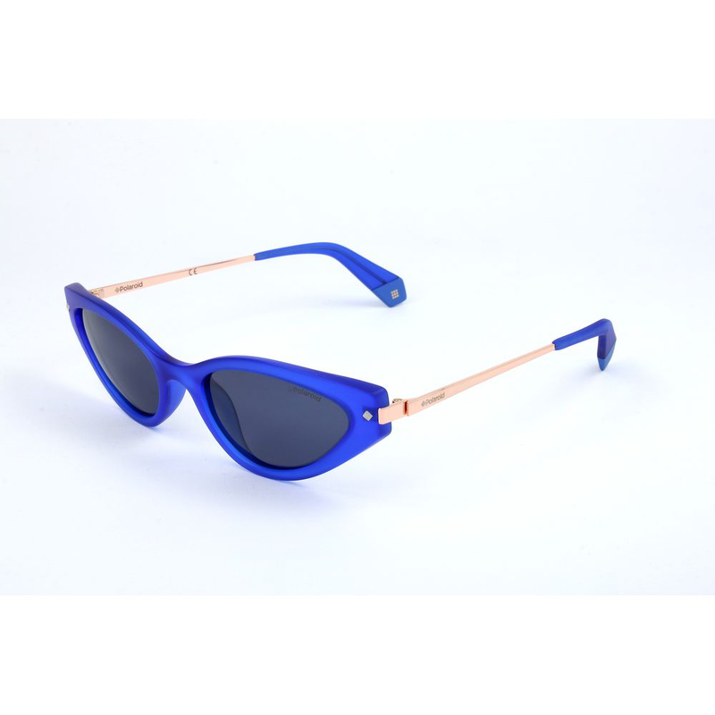 Blue polycarbonate sunglasses-null