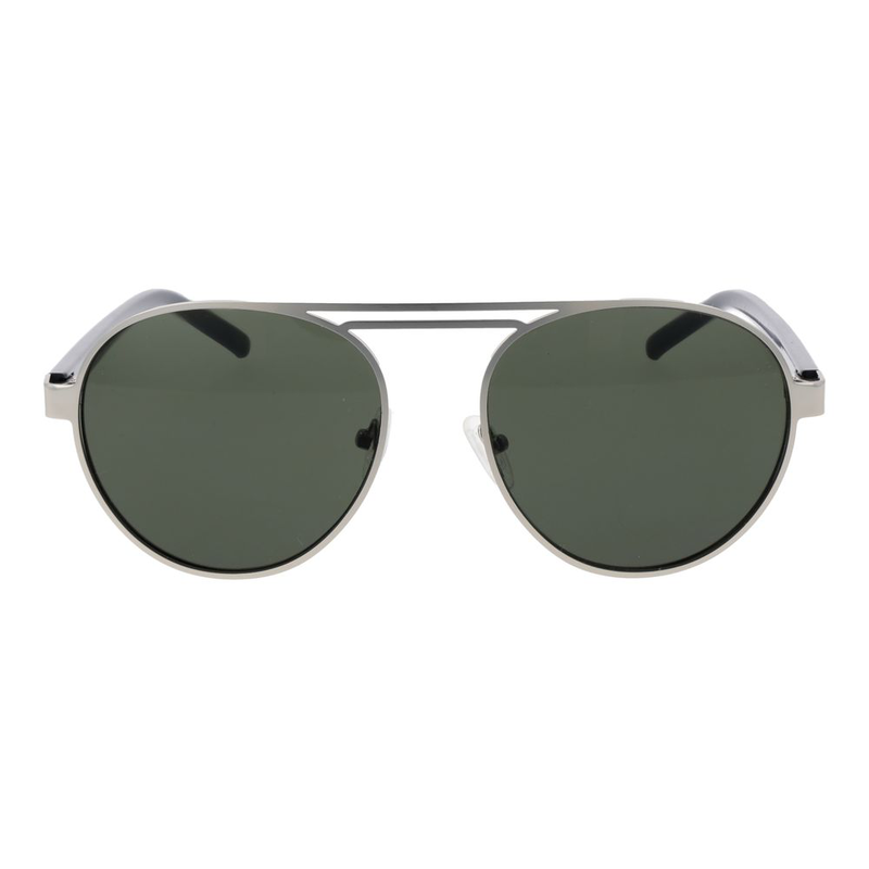 Blue metal sunglasses-null