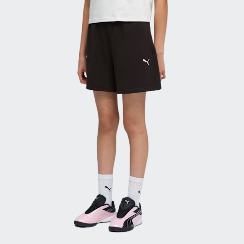 Essential  logo high waist shorts girls-null