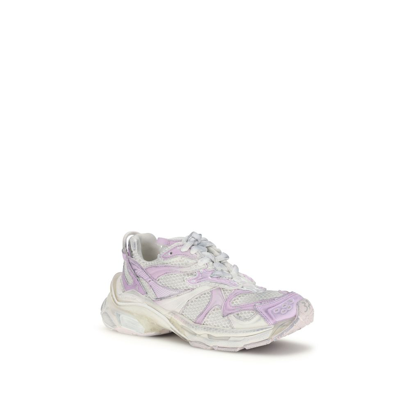 Multicolor polyurethane athletic sneakers-null