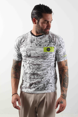 T-shirt jungle, White, medium