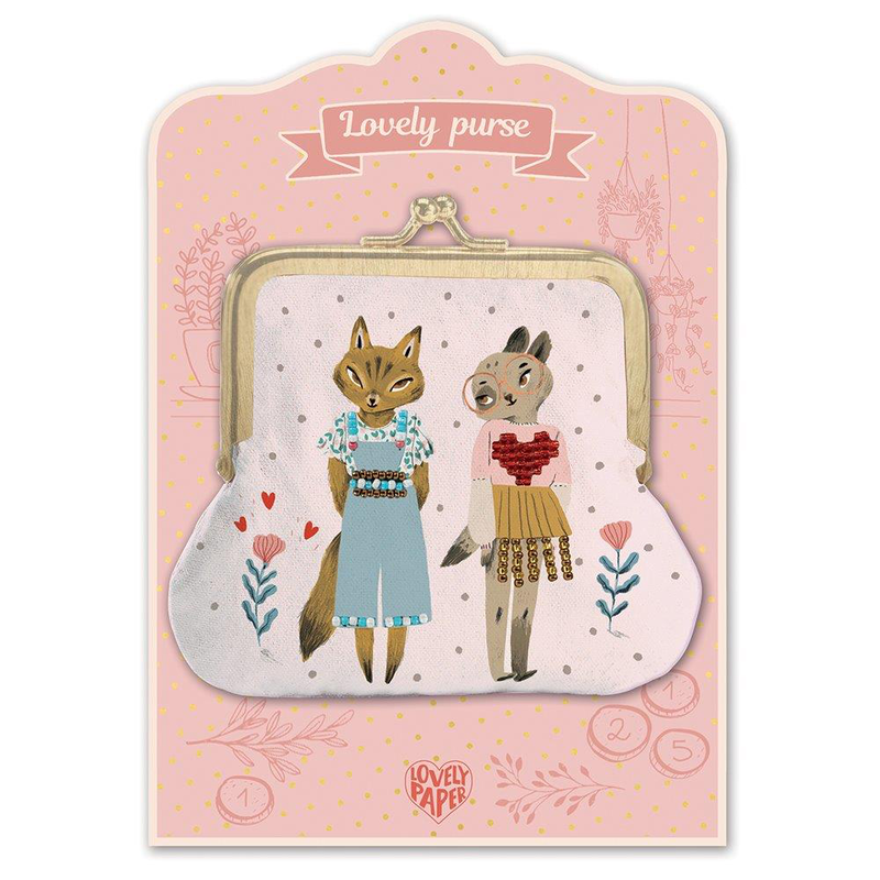 Retro purse - kitten, , medium image number null
