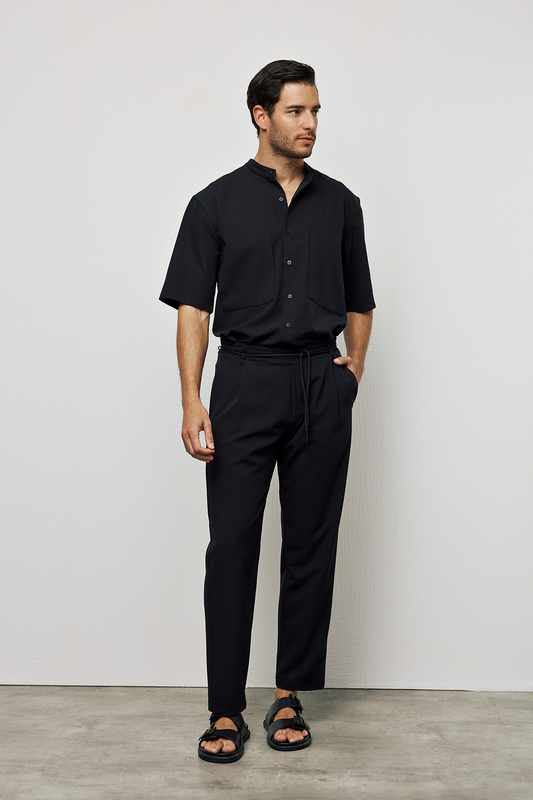 Pcoc jogger pant with belt-null