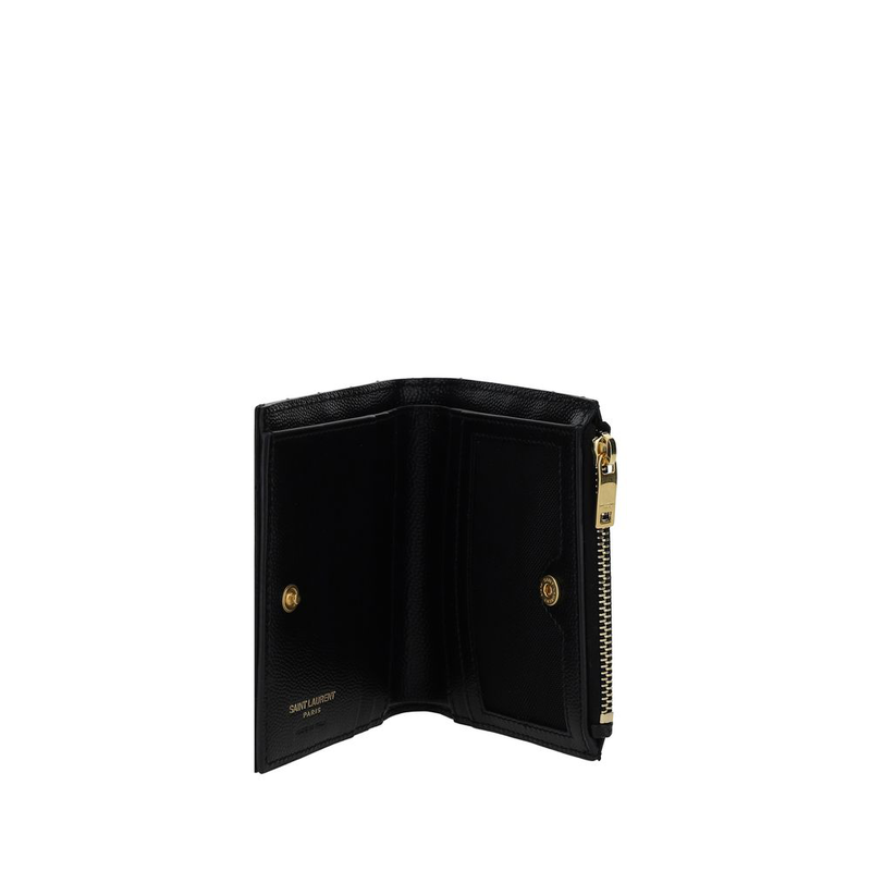 Black calf leather bos taurus wallet-null