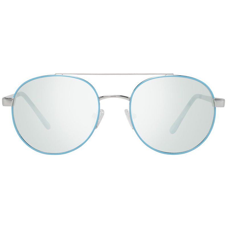 Turquoise metal sunglasses-null