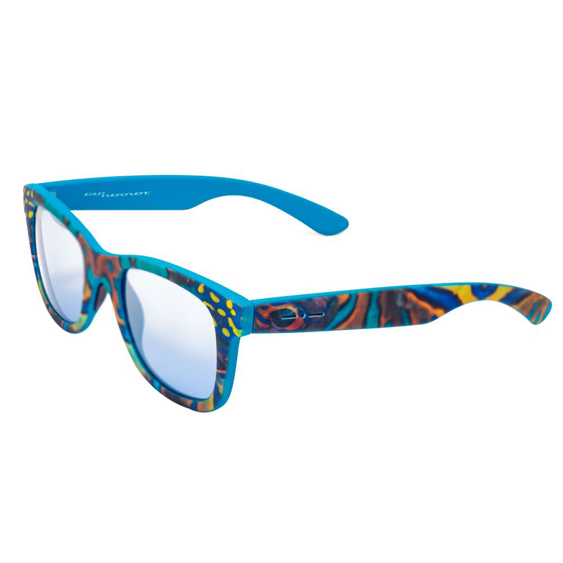 Blue acetate sunglasses-null