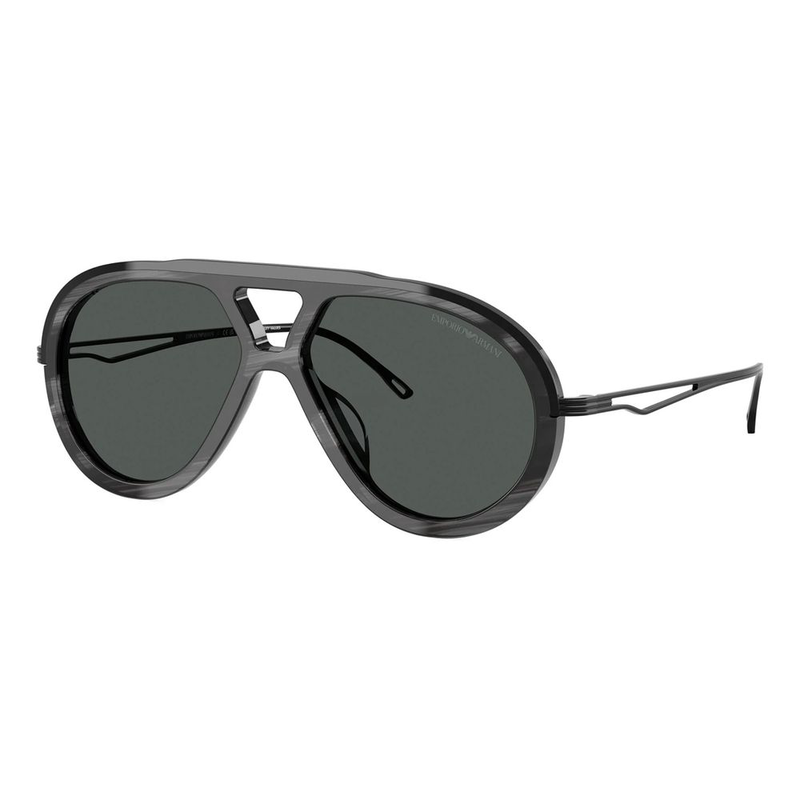 Gray acetate sunglasses-null